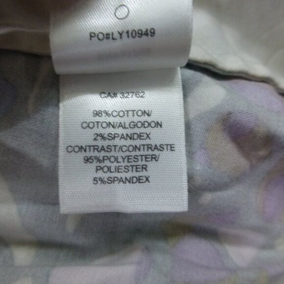 Laundry by Shelli Segal Ruffle and Belted Floral Dress (Stain at Skirt, No Rtns) - Picture 6 of 16